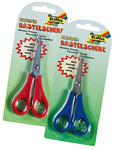 Folia Kinder Bastelschere, spitz - 3