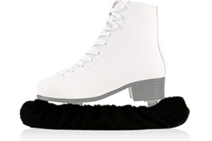 HJSSAA Ice Skate Blade Covers,Skate Guards for Ice Skates,1 Pair Skate Covers,Figure Skates and Ice Skates,Skating Soakers Cover Blades for Kids Youth Adult