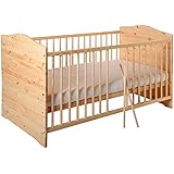 Original BABYBLUME Baby und Kinderbett 140x70 Vollmassiv Umbaubar - Kuba - in verschiedenen Varianten