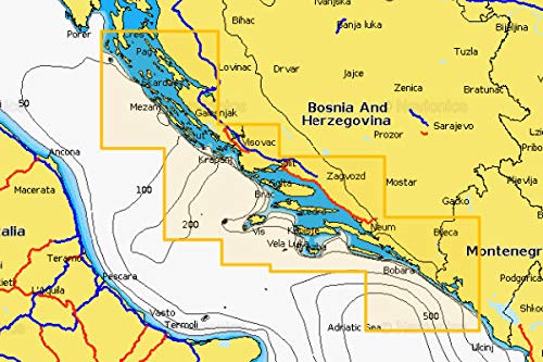 Preisvergleich Produktbild Navionics Kroatien (Region 5G525S2), Kartenart:SD / MicroSD-Karte