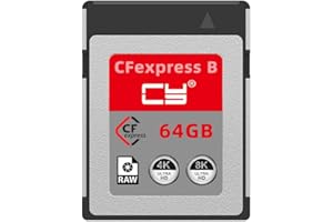 xiwai CFExpress Typ-B 64 GB CFE CFB Speicherkartenadapter kompatibel mit XS Camera 8K Rohpcie-Erweiterung
