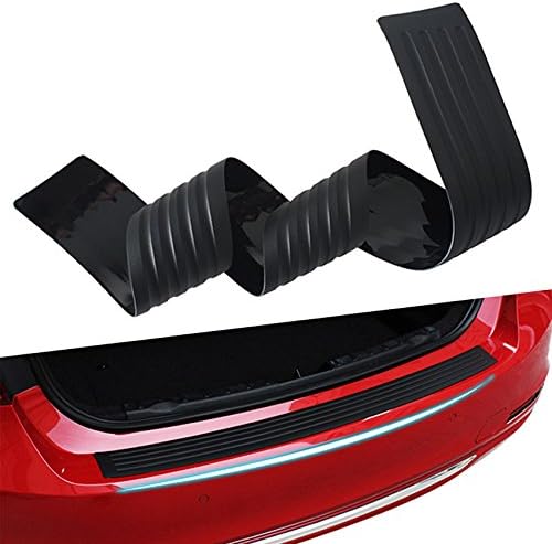 AULLY PARK Universal Black Rubber Door Sill Guard for Car Pickup SUV Truck (104cm)