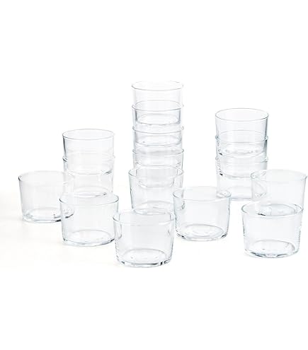 Arcoroc Campus - Lot De 6 Verres Empilables 22cl | Verres Trempés Sans Marque - Pour Café, Restaurant, Maison