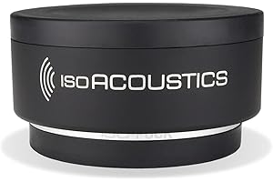IsoAcoustics Iso-Puck Series Acoustic Isolators (Iso-Puck, 9 kg max/Unit, 2-Pack)