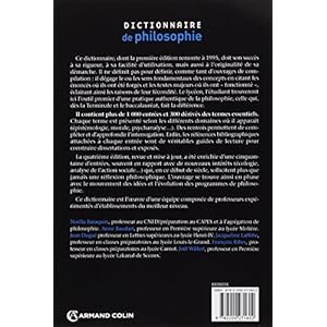 Dictionnaire de philosophie - 4e éd. Livre en Ligne - Telecharger Ebook