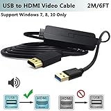 usb 2.0 video adapter with audio driver 【Hohe Auflösung】USB zu HDMI Adapterkabel unterstützt eine Auflösung von bis zu 1920x1080@60Hz (1080P) über USB 3.0. Aber 800x600 Auflösung über USB 2.0. Unterstützen Sie nur EIN zusätzliches Display. Erweitern oder spiegeln Sie Ihre Arbeitsstation auf einen anderen Bildschirm