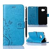 HTC One M9 Hülle, Paxeen HTC M9 Leder Tasche Brieftasche...