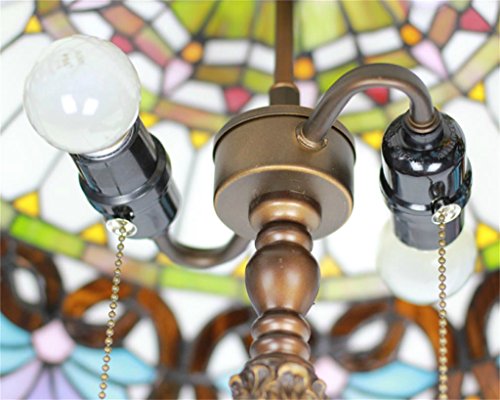 SINCERE@ 16-Zoll-Tiffany Europäischen Retro Stehleuchte Schlafzimmer Nachthochzeits-Geschenk-Dekoration Schlafzimmer Arbeitszimmer Stehlampe Minimalistische Mode