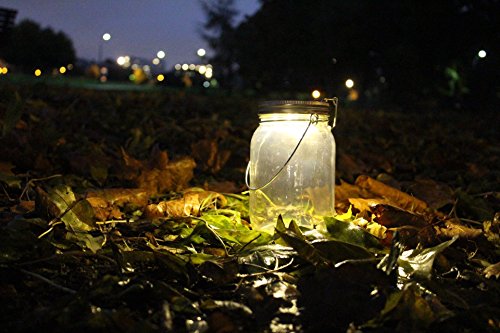 Sun Jar von CasaBasics – attraktive und hochwertige Solarlampe im Einmachglas mit 4 LEDs – Solarleuchte - 4