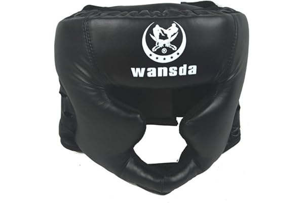 Casque De Protection De Boxe - Casques De Sports De Combat, Casque De Boxe MMA Entraînement, Casque De Boxe Pour Sparring, Casque De Boxe Pour En-fant Adulte, Casque De Boxe Cuir Synthétique Pour Boxe