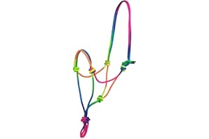Horsenjoy Knotenhalfter Rainbow Tropical Heat (Full)