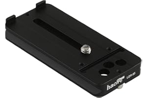 Haoge LQR-85 Universal-Linsenfuß für Canon Nikon Olympus Fujifilm Tokina Tamron Sigma Pentax Sony Tele Teleobjektiv kompatibel mit Arca Swiss Stativ-Kugelkopf