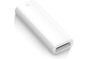 ACOCOBUY Adaptateur Chargeur pour Apple Pencil 1re gén Adaptateur USB C vers pour Lightning Connecteur Dongle Charge Accessoires Couplage Bluetooth pour iPad 10e gén/A16 Adaptater USB C vers pour iPencil 1re