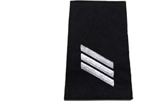 BAUM-M GMBH Rangschlaufen für Schulterklappen, Farbe:schwarz Hauptgefreiter