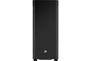 Corsair 110Q Case Mid-Tower Silenzioso ATX, Design Minimalista, Opzioni di Archiviazione Flessibili, Filtri Antipolvere Rimovibili, Ventola da 120 mm Inclusa, Senza Finestre, Nero