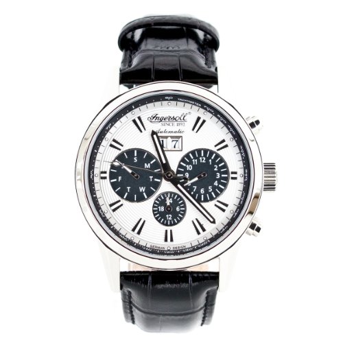 Ingersoll - Automatik Herrenuhr mit Vollkalender - Modell Plain - IN1214SL