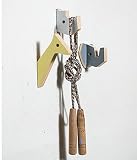 Sebra Wandhaken aus Holz Nashorn und Freunde – Nashorn Giraffe Elefant geschlechtsneutrale Farben Kinderzimmer Flur Garderobe NEU Sebra0103 - 2