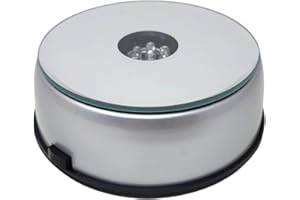 STARLET24 Podstawa z oświetleniem LED do podświetlania szklanych figurek, zmiennymi kolorami z 7 diod LED