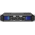 Skytec SPL-1000 PA Power Amplifier, 1000W 2-Channel Class D Audio Power for Stereo HiFi Speakers, Ideal PA System Equipment for DJ, Studio, Stage Events