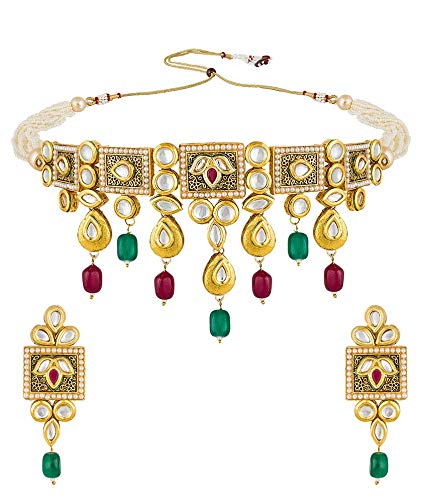 The Luxor Antique Gold Plated Choker 