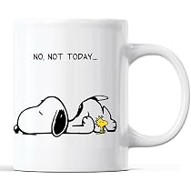 Snoopy Merry Ceramic Mug 11oz - Lead-Free, Dishwasher & Microwave Safe - View #14
