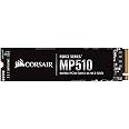 Corsair MP510, Force Series, 240GB M.2 NVMe PCIe x4 Gen3 SSD (Sequential Read Speeds of up to 3,100 MB/s, Write Speeds of up to 1,050 MB/s) Black