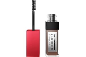 Maybelline New York Tattoo Brow Gel, Cejas Rellenas a prueba de Todo en 1 paso, Tono 255 Soft Brown