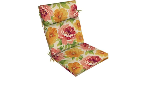 mainstays outdoor dining chair cushion