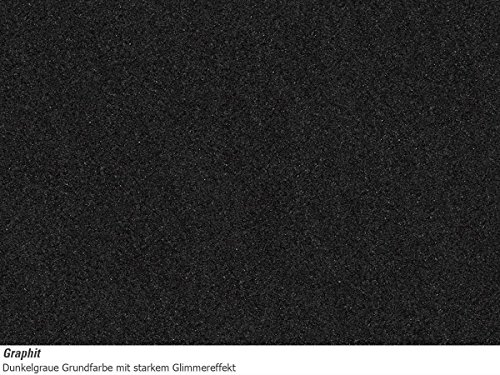 Franke Prince Küchen Hochdruckarmatur Einhebelmischer Laufeiser Gewebeschlauch edelstahlgehäuse mit Einbrenn Lackierung graphit, 115.0030.728 - 3