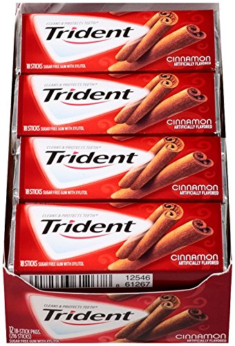 Preisvergleich Produktbild Trident Cinnamon Sugar Free Gum 18 Sticks