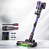 Kablosuz Dikey S&uuml;p&uuml;rge 29.6V 2200mAh | Motorlu Turbo Başlık (LED Işıklı) | 3 G&uuml;&ccedil; Modu | Yıkanabilir HEPA Filtre | 60 Dakika K