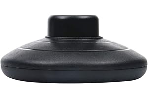 pu ran- Durable In-line Lamp Foot Switch Push Power Pedal Light Footswitch Lighting Black