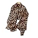Produktbild Easy Go Shopping New Damen Schals Weiche Retro Wind Leopard Lässige Schal Quaste Warme Wilde Farbe Kragen Schal (Farbe : Leopard, Größe : Einheitsgröße)