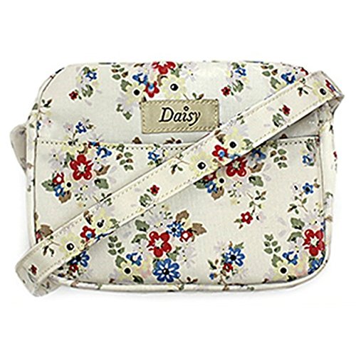 Leonardo Summer Daisy Mini Handbag Floral PVC Canvas