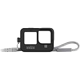GoPro Kılıf + Taşıma Bandı Siyah (Hero9/ Hero10/Hero11 Black) - Resmi GoPro Aksesuarı, Adsst-001