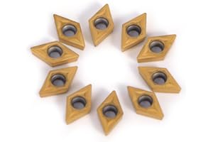 Akozon CNC - Cortador de metal duro (10 piezas)