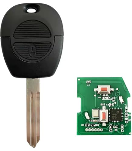 Coque De Télécommande Clé Pour Nissan Almera, X-Trail, Qashqai + Clé Vierge Incluse