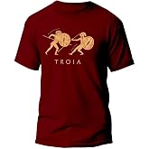Tilki Shop TROIA - HECTOR vs ACHILLES - &Ouml;zel Tasarım Tiş&ouml;rt-1 -