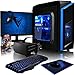 Produktbild VIBOX VR Gaming PC - Killstreak VGR770-47 Paket + Oculus Rift VR Bündel - 3,8GHz AMD Ryzen 8-Core CPU, GTX 1070, VR-Ready, Desktop Gamer Computer mit 2 Spielgutscheine (Inklusive 3x Kostenlose Spiele), 22" HD Monitor, Headset, Gamer Tastatur & Mouse, Blau Innenbeleuchtung und lebenslange Garantie* (AMD Ryzen 7-1700X Octa 8-Core CPU, Nvidia GeForce GTX 1070, 8GB DDR4 2133MHz RAM, 480GB SSD, 600W 85+ Netzteil, F3 Blau Gehäuse, Asus AM4 Mainboard, Ohne Windows Betriebssystem)