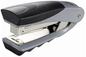 Rexel Centor Half Strip Stapler, 25 Sheet Capacity, Metal Body, Silver/Black, 2100595