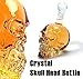 Produktbild Crystal Skull Head Vodka Whiskey Flasche Creative Bar Gothic Wine Dekanter 350 ml (ohne Box)