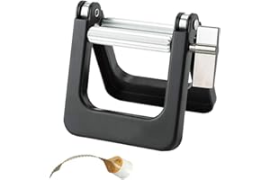 UDQYQ Spremiubi in metallo per tutti i tubi in alluminio e dentifricio, pressa per tubi, 8 cm, per artisti, parrucchieri, pittori (nero)