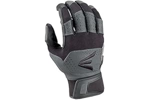 Easton GRIND Batting Gloves, Pair, Adult, Baseball Softball, X-Tack Palm for Exceptional Grip, Pittards Oiltac Palm Pad - Extra Comfort with Bat Handle and Knob, Neoprene Wrist Strap
