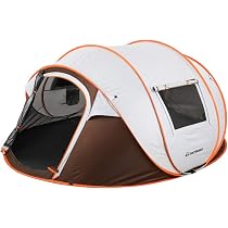 EchoSmile Camping Instant Tent, 4-6 
