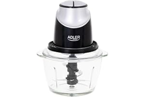 ‎ADLER EUROPE Adler AD 4082 hachoir électrique 1,2 L 300 W Noir, Argent