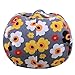 Produktbild HD-Dreamer Kinder Sitzsack Stuhl Spielzeug Aufbewahrungssack Sitzsack Kinderbezug Stofftier Tasche Kinder Spielzeug Organizer Sitzsackbezug Bequeme Stuhl Bequeme Sitzgelegenheiten Für Kinder,A,26Inch