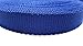 Produktbild 25 mm blau Gurtband Rollen Polypropylen 440 kg und Zurrgurt, blau, 10 m