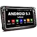 Produktbild XOMAX XM-06GA Autoradio passend für Volkswagen VW I Skoda | SEAT I mit GPS Navigation I NAVI Software I Bluetooth Freisprecheinrichtung I 20 cm 8 Zoll Touchscreen Bildschirm DVD CD SD USB 2DIN