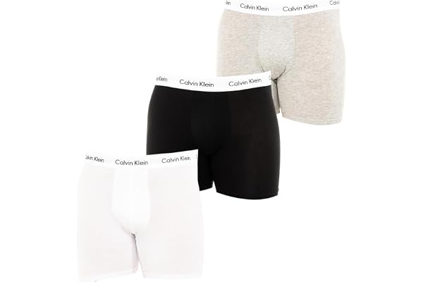 Calvin Klein herr Boxershorts 3-pack låga stammar – bomullsstretch