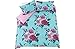 Liberty Blue Bold Floral Bedding Set - Kingsize.